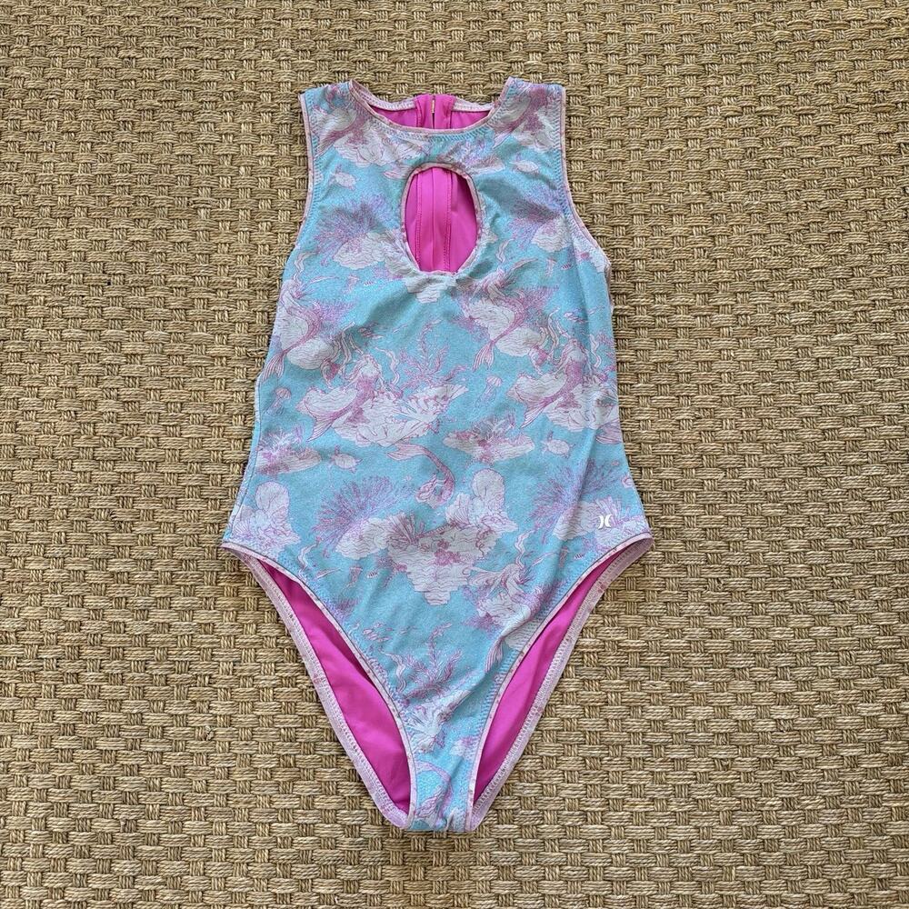 LoveShackFancy x Hurley Under The Sea One Piece Bathing Suit Women’s Size Large